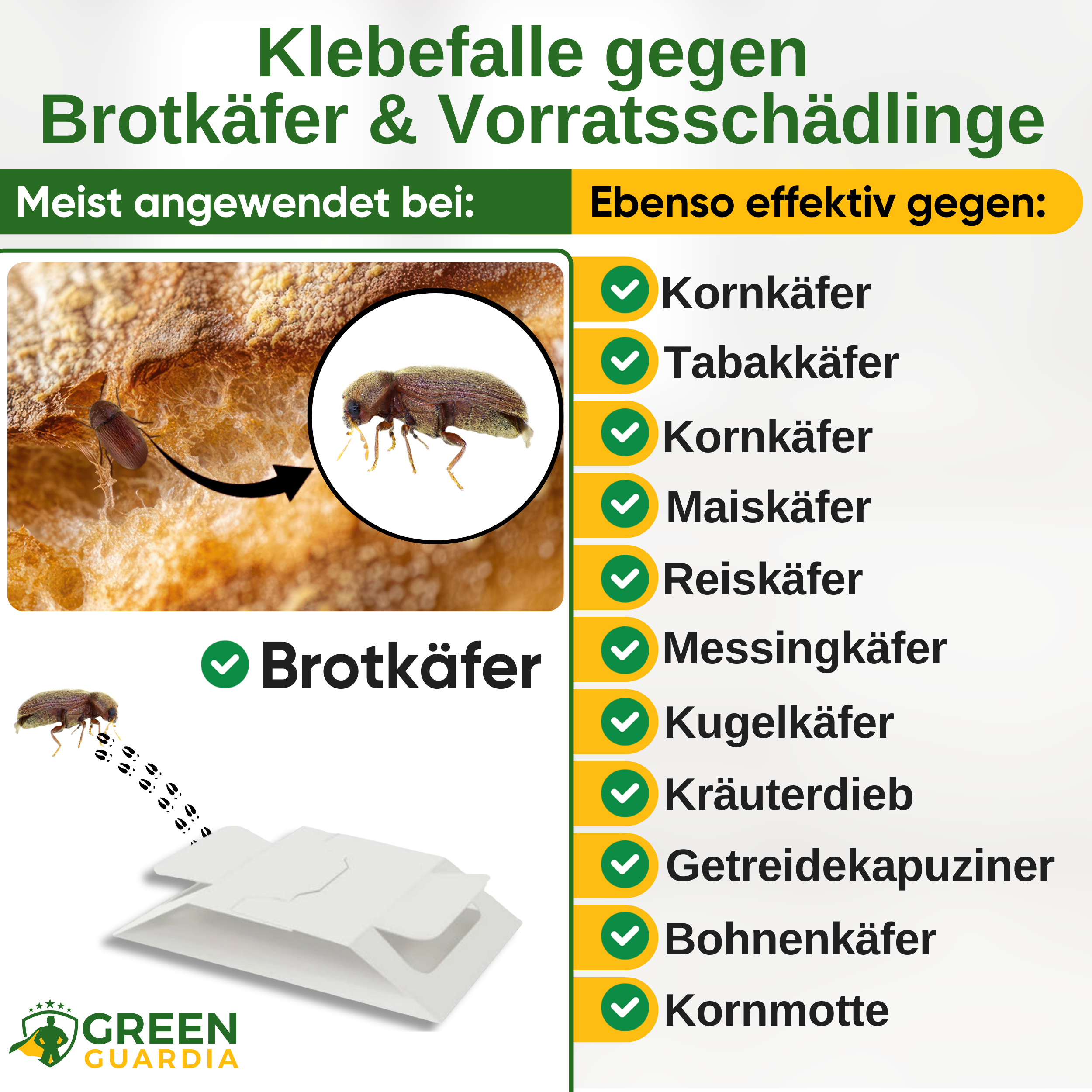 Broodkeverval met speciaal lokmiddel