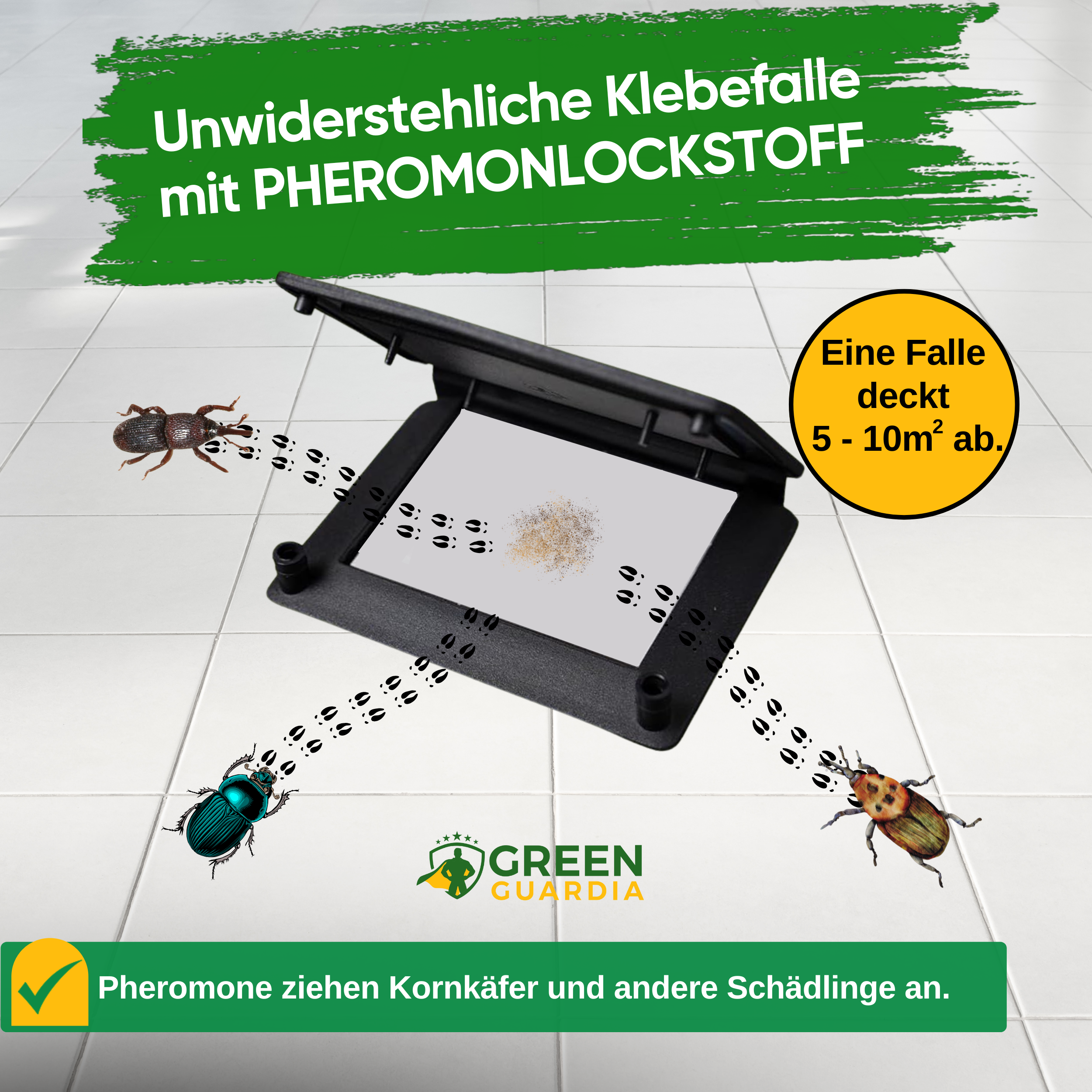 Vervangfolies voor feromonenlokstoffen voor kleverige vallen (3 stuks)