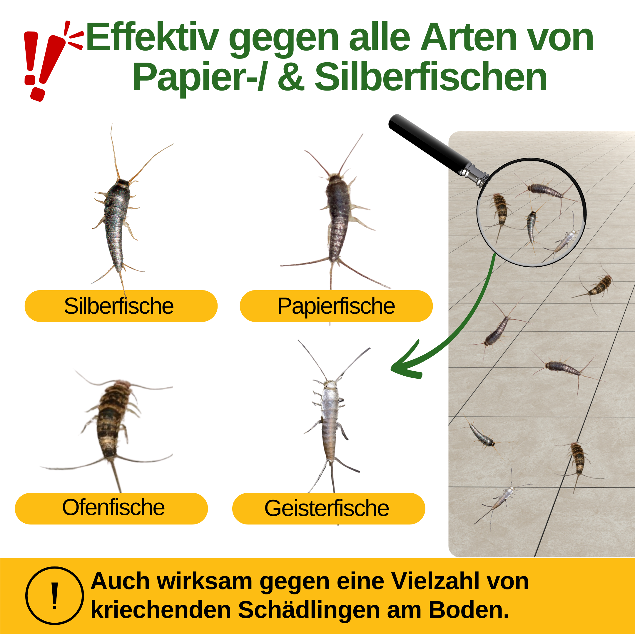 Papieren visval met feromonenlokstof