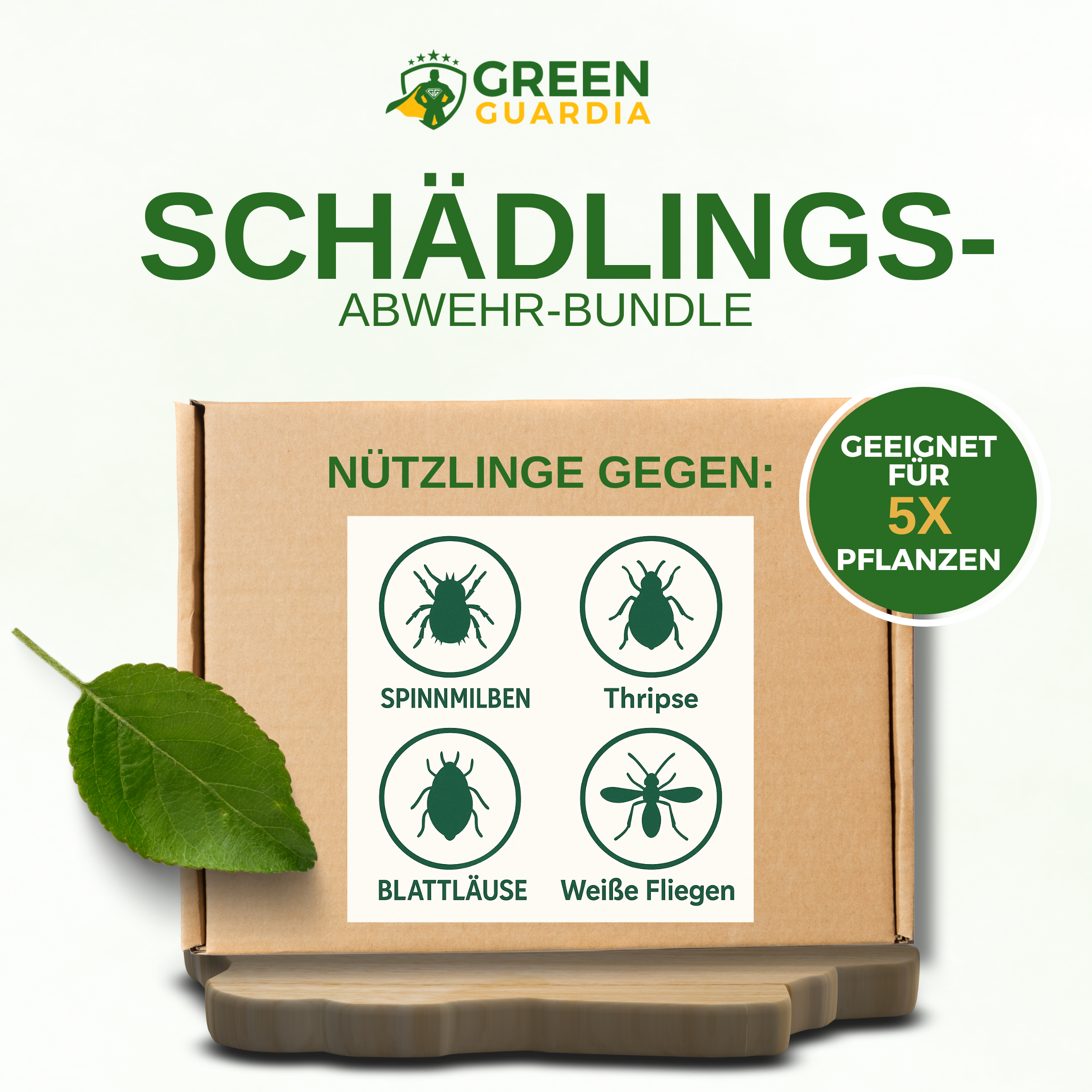 Ongediertebestrijdingspakket voor 5 planten