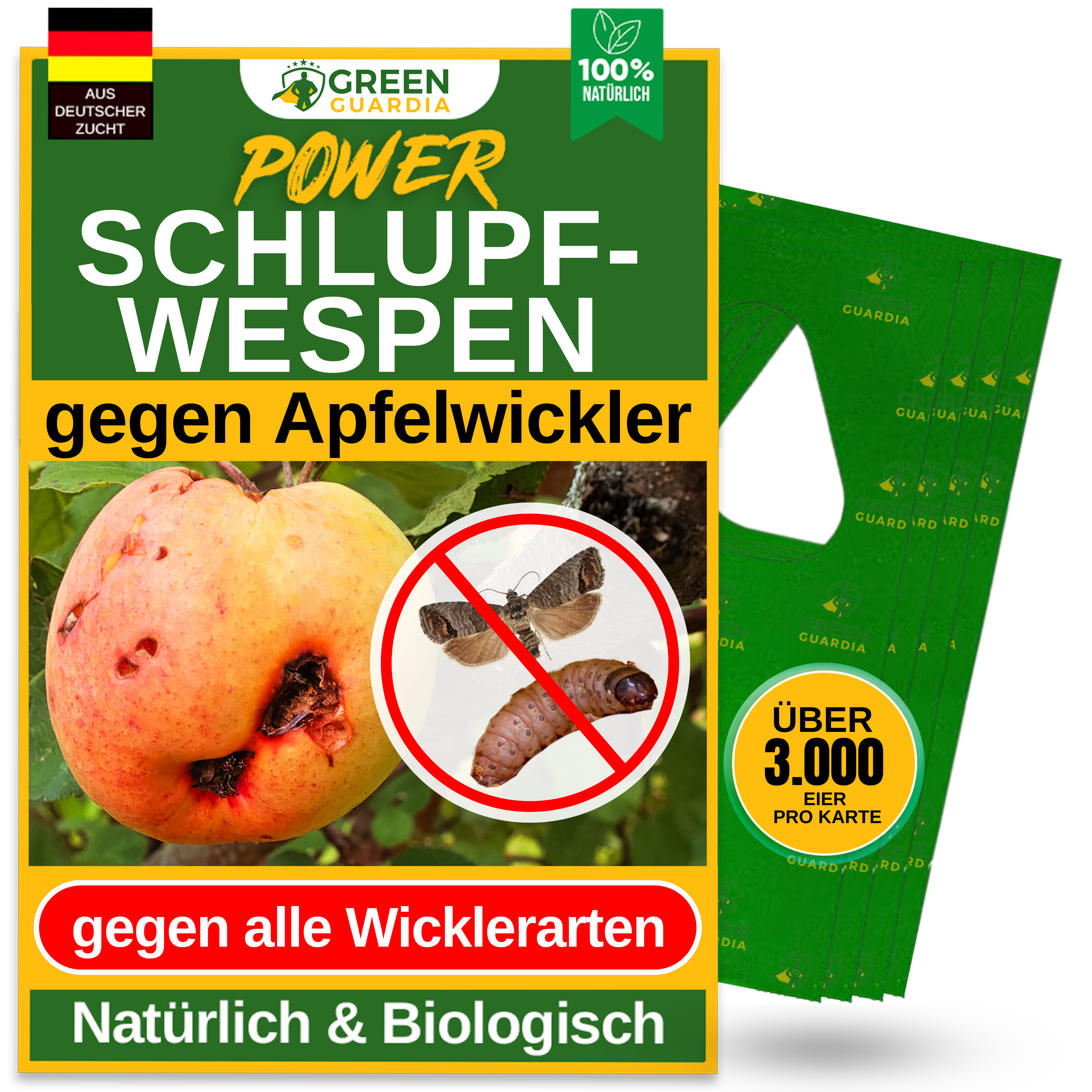 Parasitaire wespen tegen fruitmotten