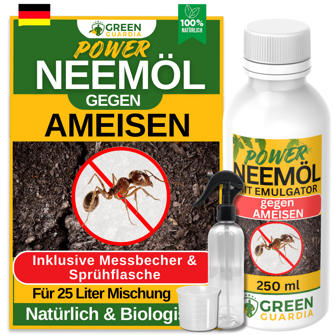 Power Neemöl gegen Ameisen - Green Guardia - Ihr Experte für Schädlinge und Pflanzen