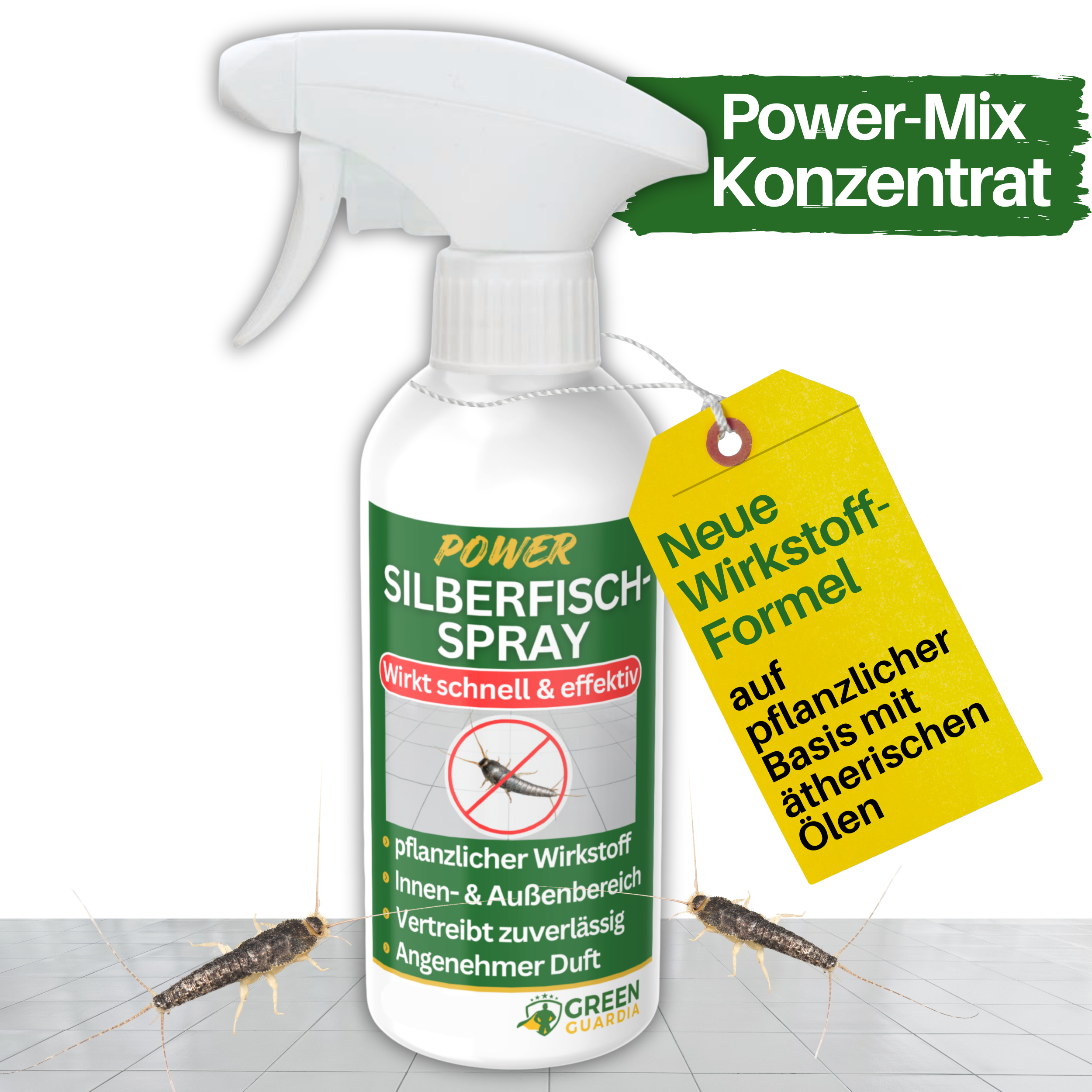 Zilvervisjeswerende spray met geconcentreerde werking