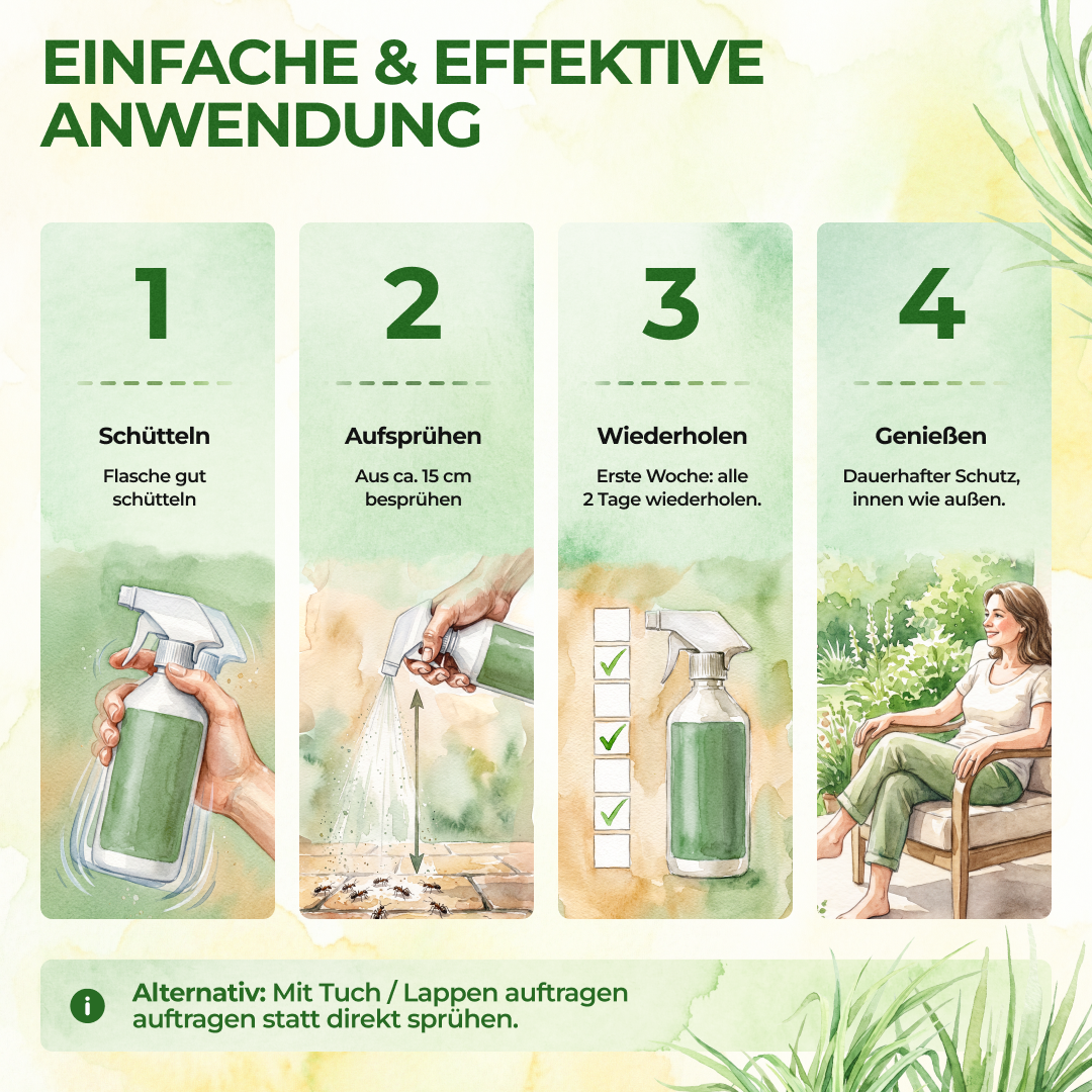 Ameisen Abwehrspray Power-Konzentrat - 500ml