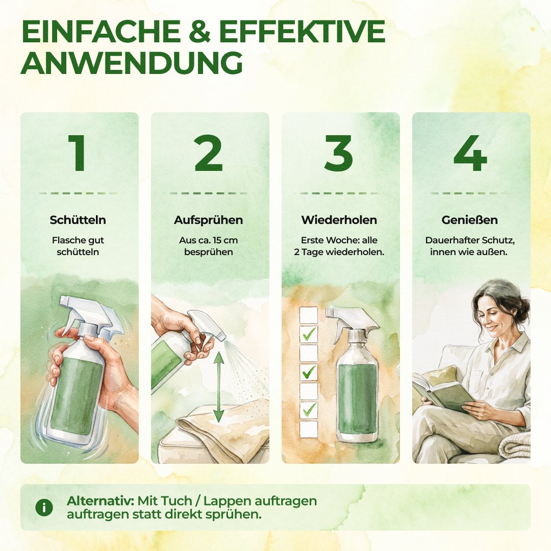 Läuse-Abwehrspray Power-Konzentrat - 500ml