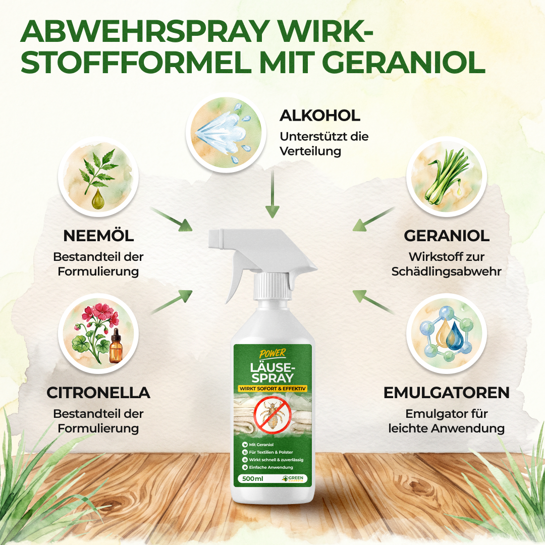 Läuse-Abwehrspray Power-Konzentrat - 500ml