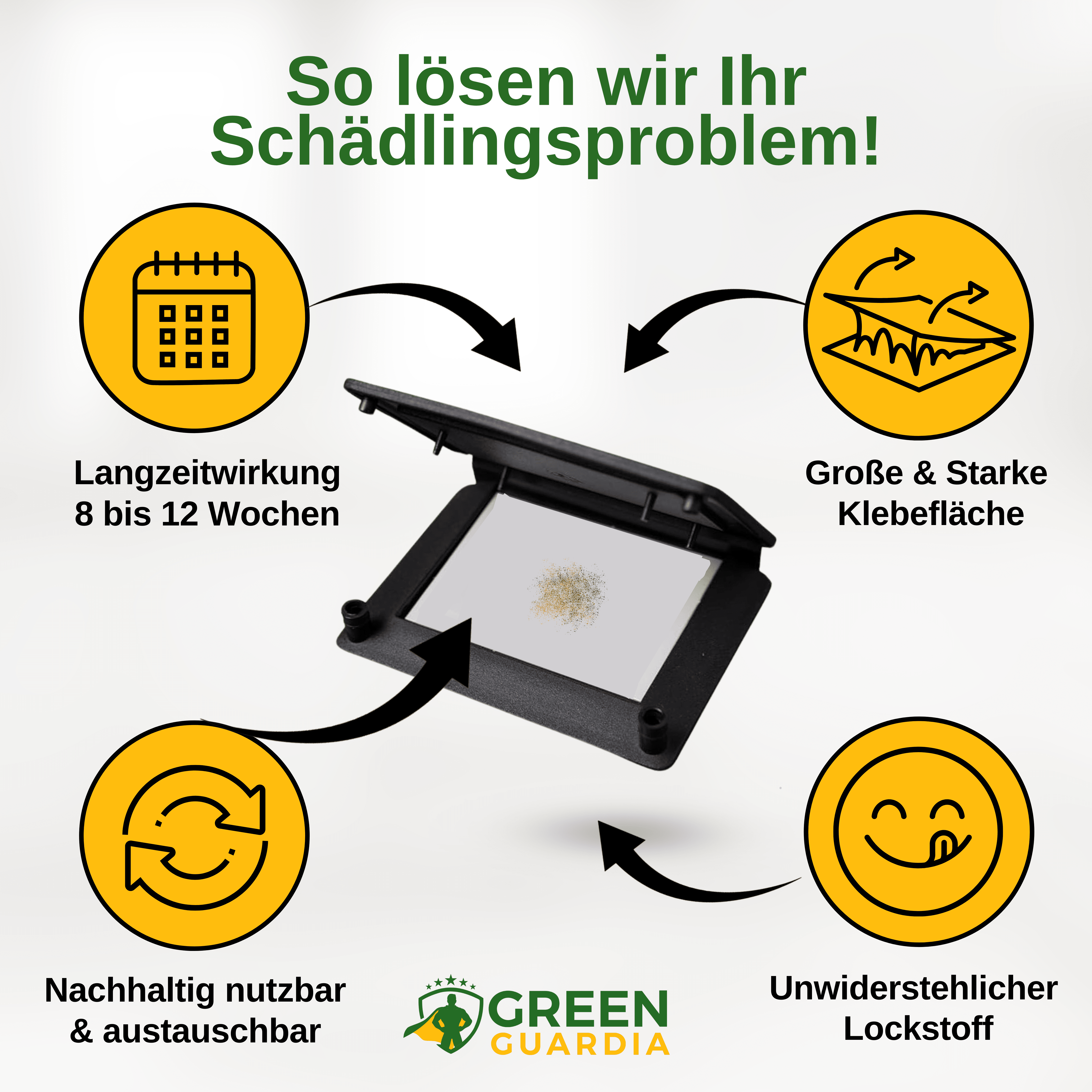 Speckkäfer Falle mit Pheromon - Lockstoff - Green Guardia - Ihr Experte für Schädlinge und Pflanzen