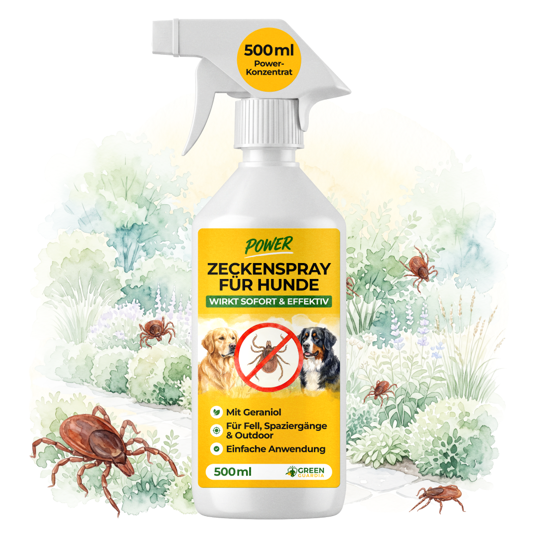 Tekenwerende spray met geconcentreerde werking voor honden